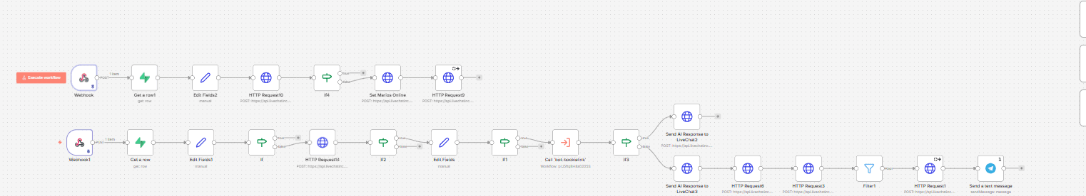 BookieLink Customer Support Bot interface view 2