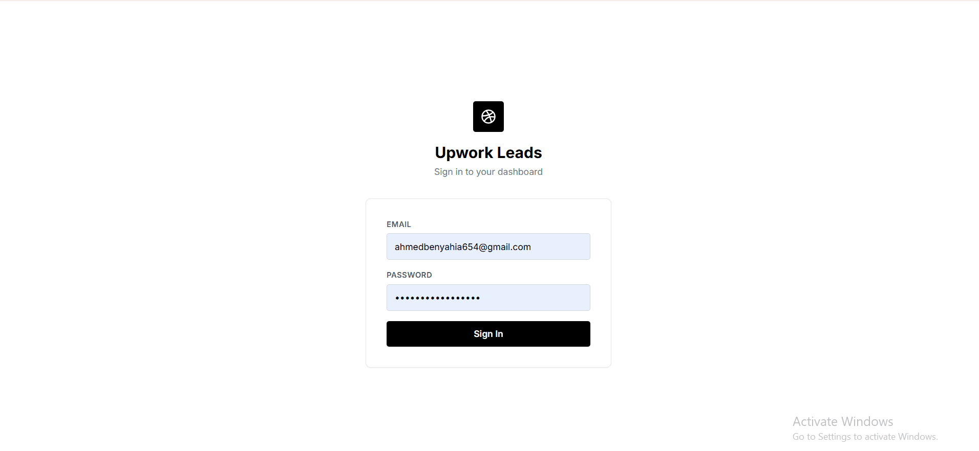Upwork Jobs Scraper & Contact Enrichment interface view 4